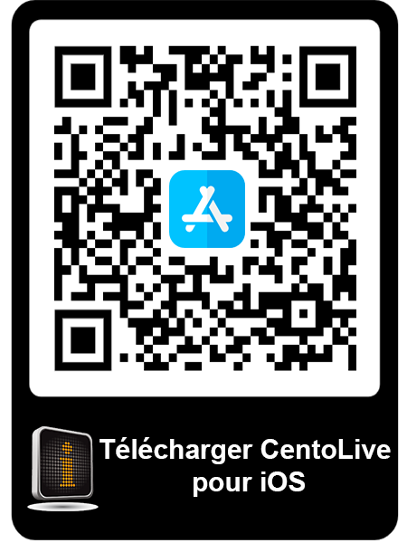 Télécharger CentoLive pour iOS QR code